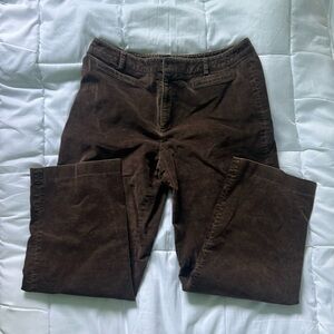 Rafaella brown corduroy pants. 14.